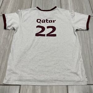 FIFA World Cup Promo Qatar 2022 T-Shirt Jersey Men's M Medium Short Sleeve
