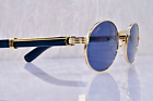 Vintage Cartier Blue Giverny sunglasses C decor 53/22 with box SS24