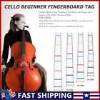 Position Marker Decal Fingerboard Fret Guide Label Finger Chart Beginner Cello