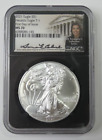 2021 S$1 American Silver Eagle T-1 First Day of Issue NGC MS70 Anna Cabral