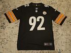 Mens James Harrison Steelers Stitched Jersey Stitched Size Medium Fast Shipping!