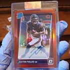 2021 panini donruss optic football rated Rookie Red Auto Justin Fields