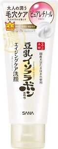SANA Soy Milk Face Wash Cleanser Pore Aging Care Cleansing 150g JP