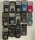 New ListingTexas Instruments Scientific Graphing Business Calculators Lot 14ct TESTED