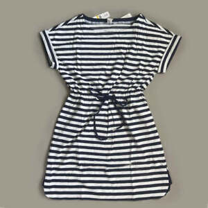 TOMMY BAHAMA Women's Short Sleeve Amira Stripe Short Dress Size XL Island Navy (