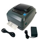 Zebra GX420T Thermal Transfer Barcode Label Printer USB Serial Parallel TESTED
