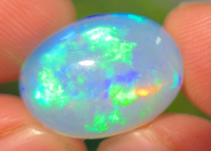 9.75 Cts Natural Ethiopian Opal Cabochon 18x13 MM AAA Grade Welo Opal Fire Opal