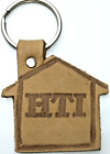 New ListingVintage Keychain HTI Leather Home House Key Ring K220