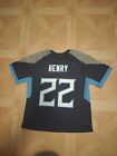 Youth Medium Nike NFL  jersey Tennessee Titans Navy Derrick Henry #22