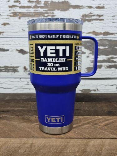 Offshore Blue YETI® 30 Oz Travel - Authentic, Brand New, Retired Color, Retired