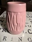 Rookwood Pottery Light Pink Matte Cattails Vase XLVI # 2592