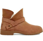 New! UGG Zariyah Water Repellent Ankle Bootie Chestnut Suede Size 7.5 1126673