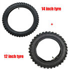 60/100-14 & 80/100-12 Tyre Tube Dirt Bike for CRF50 CRF70 PW80 SSR 70/110/125cc