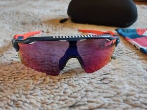 Oakley 009208 Radar EV Path Sunglasses: Blue & Orange Tour De France Prizm Lens