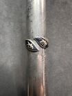 4.1g VTG SIAM Sterling Silver 925 Buddha? Adjustable Ring Size 8.5 Jewelry lot C