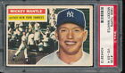 1956 Topps Mickey Mantle (GB) #135 PSA 4 - Yankees