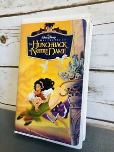 New ListingTHE HUNCHBACK OF NOTRE DAME VHS Home Video Tape Disney Masterpiece Free Ship