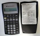 Texas Instruments BA 2 II PLUS Business Analyst Financial Calculator w/ Cover