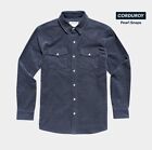 BRAND NEW. Poncho Corduroy Men’s Shirt “SLIM”. Size Large. Color Navy. MSRP $110