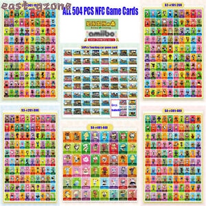 Animal Crossing ACNH Series 1-5 #001-448 Sanrio RV Cars NFC Game Cards Ver.US