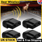 4 Pcs Deer Whistles Deer Warning Whistle for Cars Motorcycles Trucks RVs NEW UK