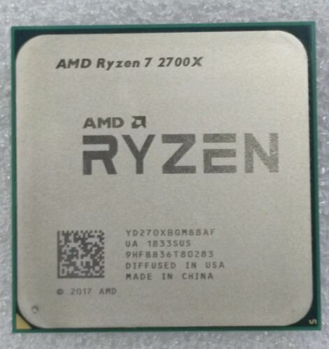 New ListingAMD CPU Ryzen 7 2700X 8-Core 3.7GHz Socket AM4