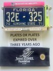 MINT FLORIDA LICENSE PLATE 70-71 Sale Supports TunneltoTowers Org Vintage, Error
