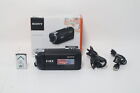 Sony HANDYCAM HDR-CX240/BCU2 Black Full HD 9.2MP Camcorder 0302