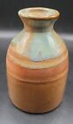 New ListingVintage Takahashi San Francisco Dripped Turquoise Glazed Art Pottery Vase Japan