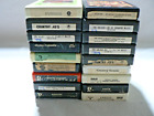 8 track tape lot, 18 tapes, various artists, new splices and pads