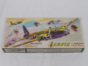 1/72 Airfix RAF Vickers Armstrong Wellington Bomber Plastic Model Kit STARTED