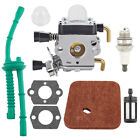 🔥 Carburetor For Stihl FS45 FS55 FS55R FS55RC HL45 KM55R FS38 w/Fuel Line Kit