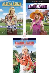 AGATHA RAISIN Series the Complete Seasons 1-3 (DVD 9 Disc Set) - Series 1 2 3