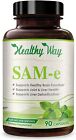 Healthy Way Pure SAM-e 500mg 90 Capsules (S-Adenosyl Methionine) Supports Health