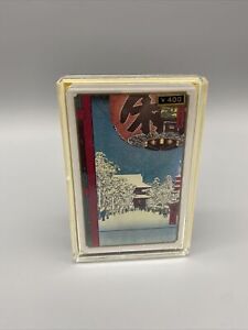 ACE Playing Cards Purple Revenue Tax Stamp Japan NEW SEALED