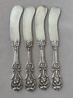 New Listing(4) FRANCIS I by Reed & Barton Sterling Silver Flat Handle Butter Knives;U292