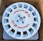 OZ RACING RALLY RACING 17x7 4x100 ET 30 RACE WHITE RED LETTERING W01A WHEEL RIM