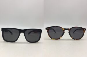Lot of 2 - Foster Grant Assorted Polarized Sunglasses Full Rim