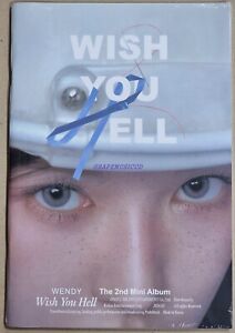 WENDY RED VELVET 2ND MINI ALBUM Wish You Hell Photo Book Ver. CD + PHOTOCARD NEW
