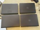 Lot of 4 Dell Precision core i7   8-16Gb Memory LCD 15.6” No Hard Drive  CHARGER
