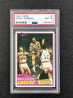 1981 Topps #21 Magic Johnson PSA 8 Los Angeles Lakers HOF 2nd Yr 1st Solo Card!