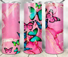 20 or 30oz Tumbler | Tumbler | Skinny | Straight | Sublimation | Butterfly |Gift