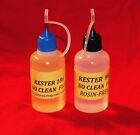 2 bottle /   KESTER 961E  +  KESTER 186  Soldering Flux  NO CLEAN  lead free