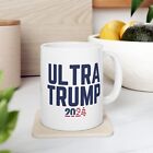 New ListingULTRA TRUMP 2024 11oz Coffee Mug Patriotic Gift Republican Gift Custom Mug Gift