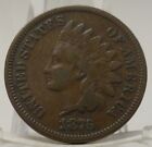 1876 United States indian head cent, #71171