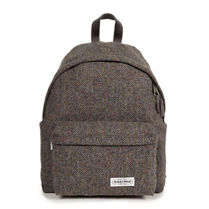 Eastpak X Harris Tweed Padded Pak'r 100% Wool Herringbone Backpack $150 NEW