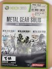 Metal Gear Solid HD Collection Microsoft Xbox 360 No Manual