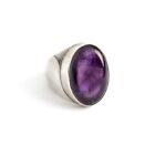 Amethyst Gemstone 925 Sterling Silver Ring Mother's Day Jewelry All Size DK-469