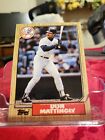1987 Topps Don Mattingly Double Error Card Wrong DOB dots On Card