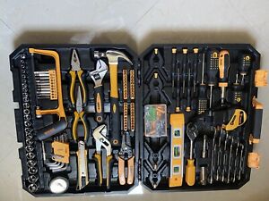 DEKOPRO 228 Piece Hand Tool Set Home Mechanics Tool Kit Tool Box with Tools US